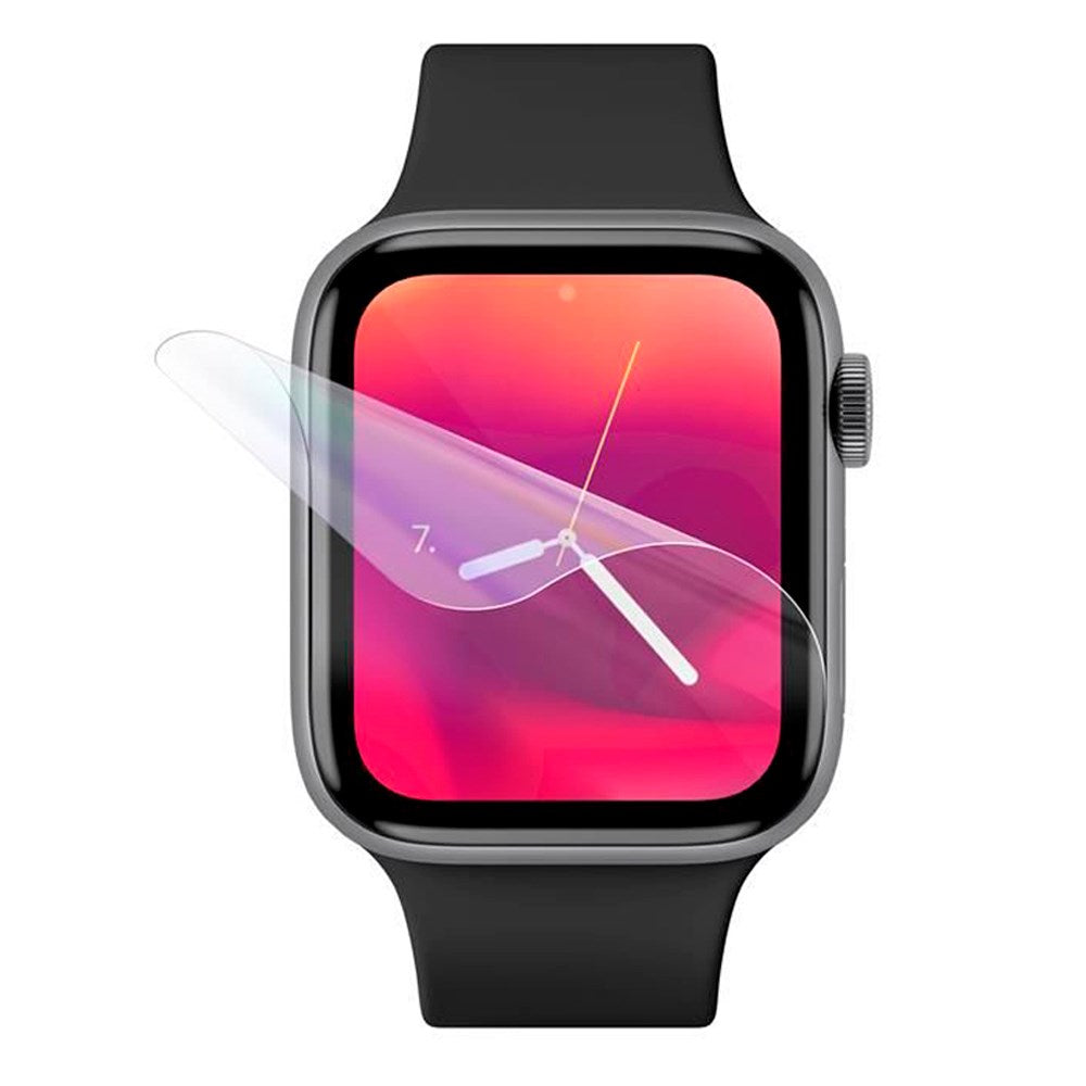 Fixed Apple Watch (42 / 44mm) Invisible Beskyttelsesfilm - 2 stk. - Gennemsigtig