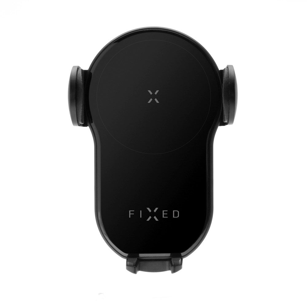 Fixed Matic Mobilholder m. Trådløs Opladning 15W - Max Mobil: 60 - 80mm - Sort