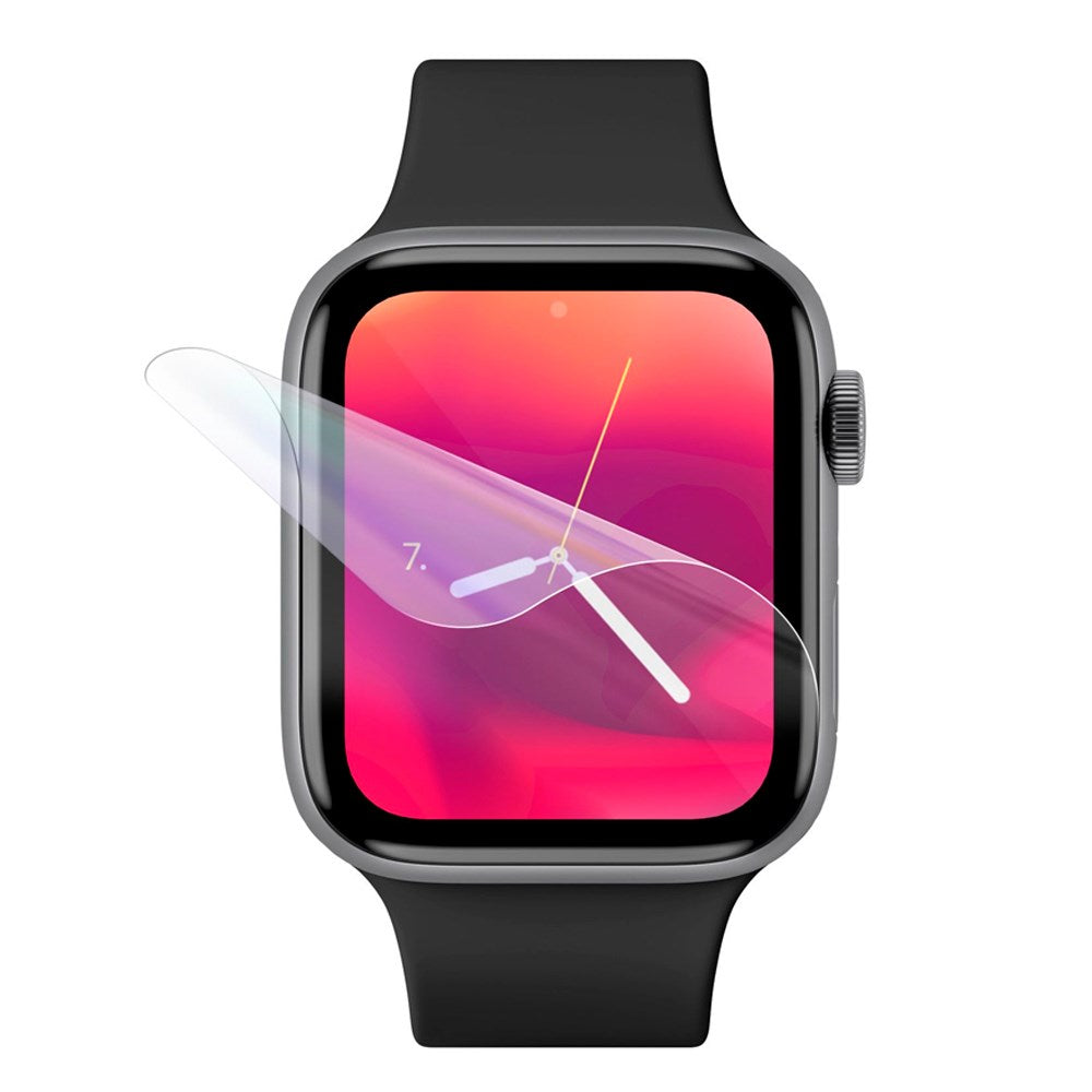 Fixed Apple Watch 9 / 8 / 7 (41mm) Invisible Beskyttelsesfilm - 2 stk. - Gennemsigtig