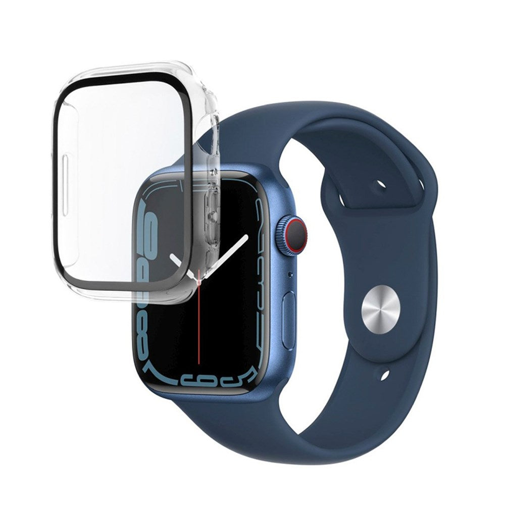 Fixed Apple Watch 9 / 8 / 7 (45mm) Pure Cover m. Skærmbeskyttelse - Gennemsigtig
