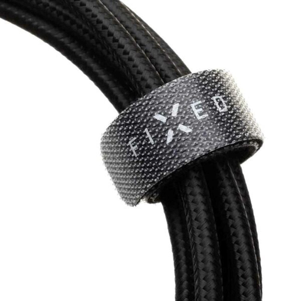 Fixed Metal USB-C til Lightning MFi PD Kabel 60W 50cm - Sort