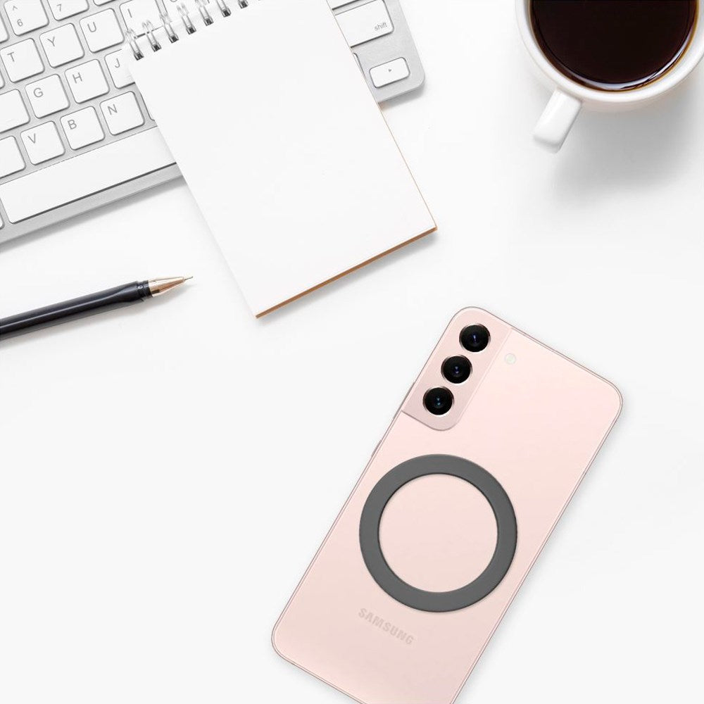 Fixed Magnetisk Ring - MagSafe Kompatibel - Sort