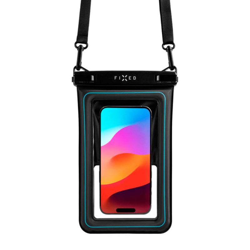 Fixed Float Case Max Vandtæt Universal Case - (Maks. Mobil Str.: 195 x 115mm) - Sort