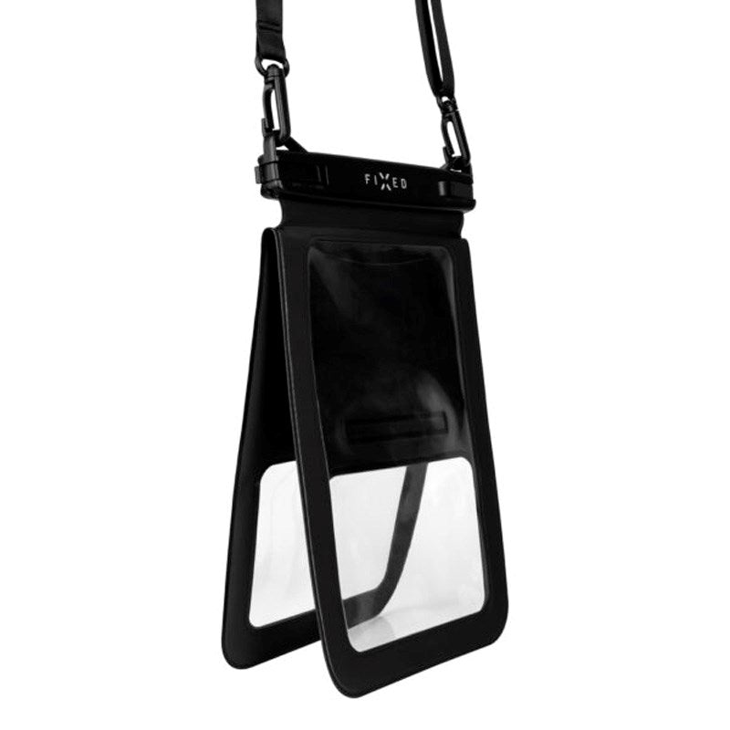 Fixed Float Case Twin 2-i-1 Vandtæt Universal Case - (Maks. Mobil Str.: 195 x 135mm) - Sort