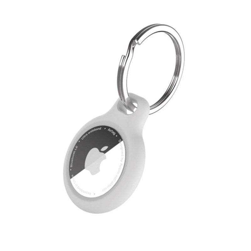 Fixed - Silky Silikone Cover - Apple AirTag 1. & 2. Gen. - Hvid