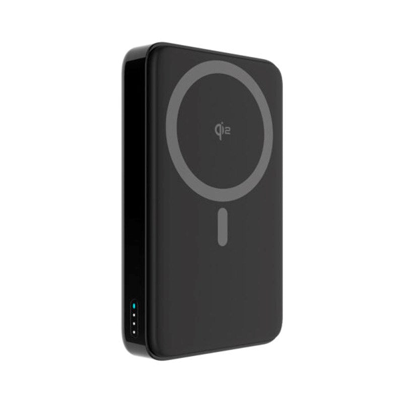 Qi2 20W PowerBank 10.000 mAh - Fixed MagZen 10 Pro - MagSafe Kompatibel - Sort