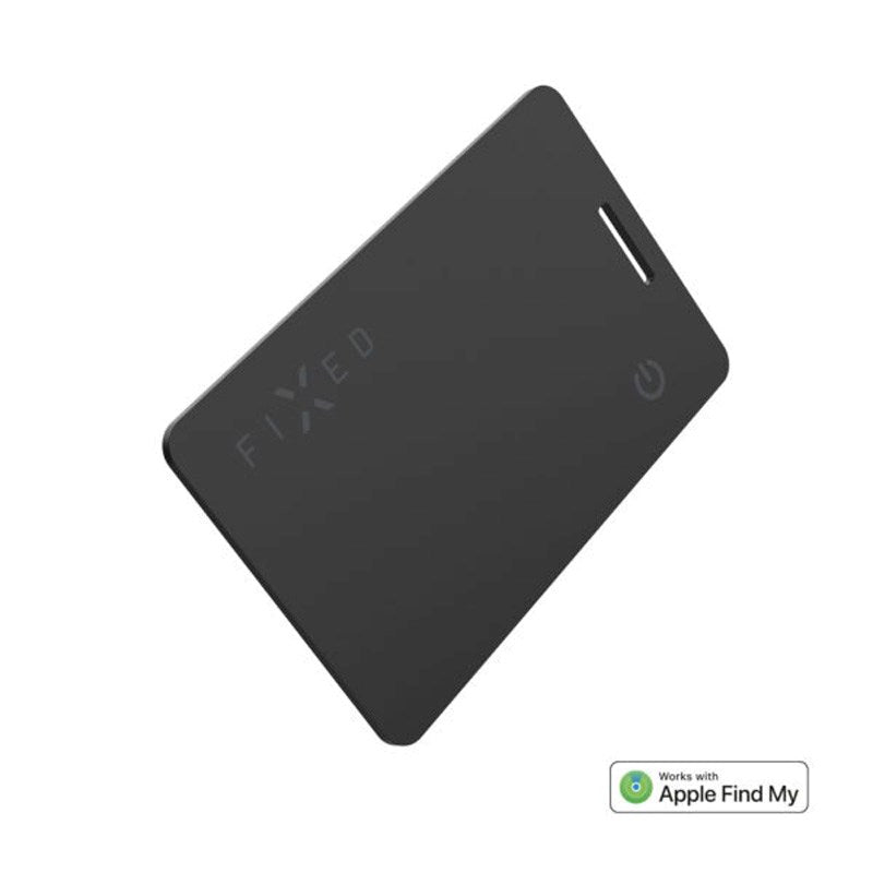 Fixed GPS Tracker Kort - Apple Find My Kompatibel - Sort