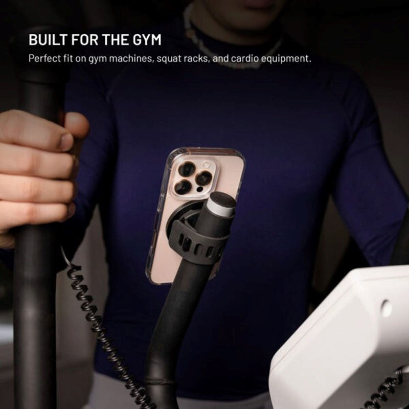 FIXED Mobilholder MagGrip Active Fitness - Sort