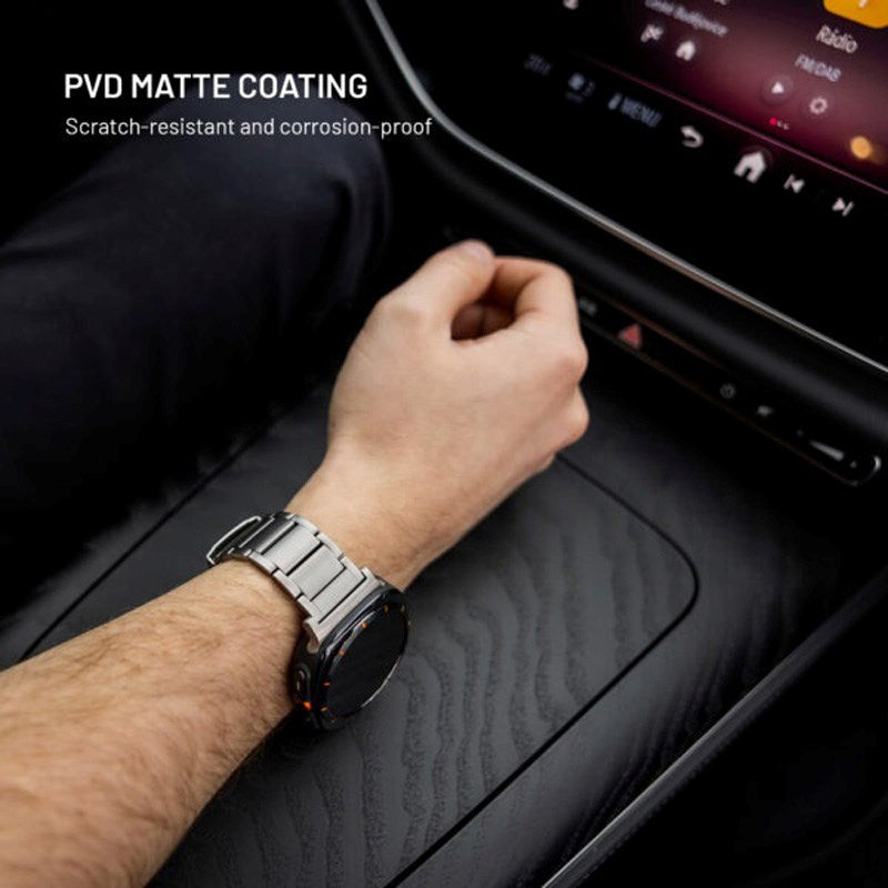 Fixed Universal Garmin 22mm QuickFit Titanium Urrem - Grå