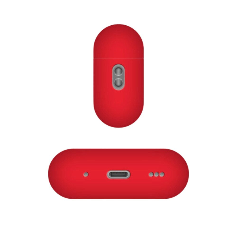 Fixed Apple AirPods Pro (3. gen.) Silikone Cover - Rød