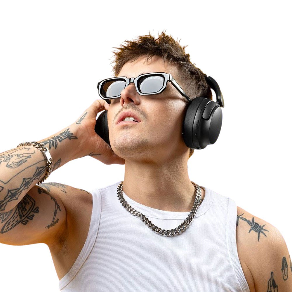 Niceboy Stellar ANC Trådløse Høretelefoner - Over-Ear - Sort