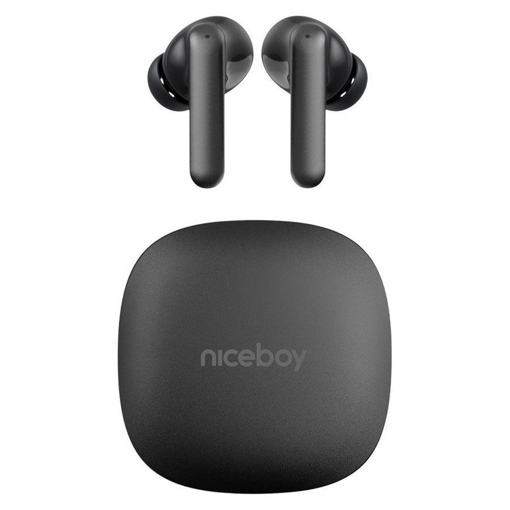 Niceboy HIVE Pins Pro 4 ANC True Wireless Høretelefoner - In-Ear - Sort