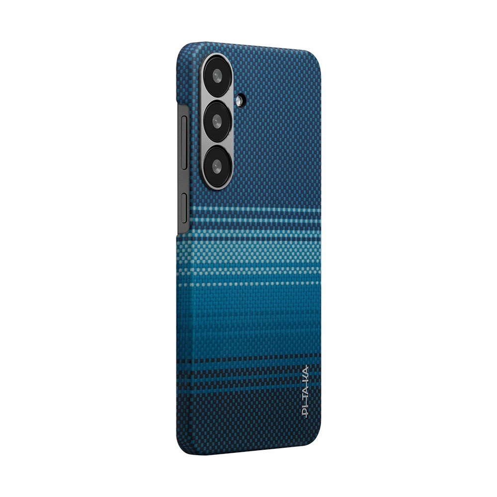 Samsung Galaxy S25 PITAKA Tactile Woven Bagside Cover - MagSafe Kompatibel - Moonrise