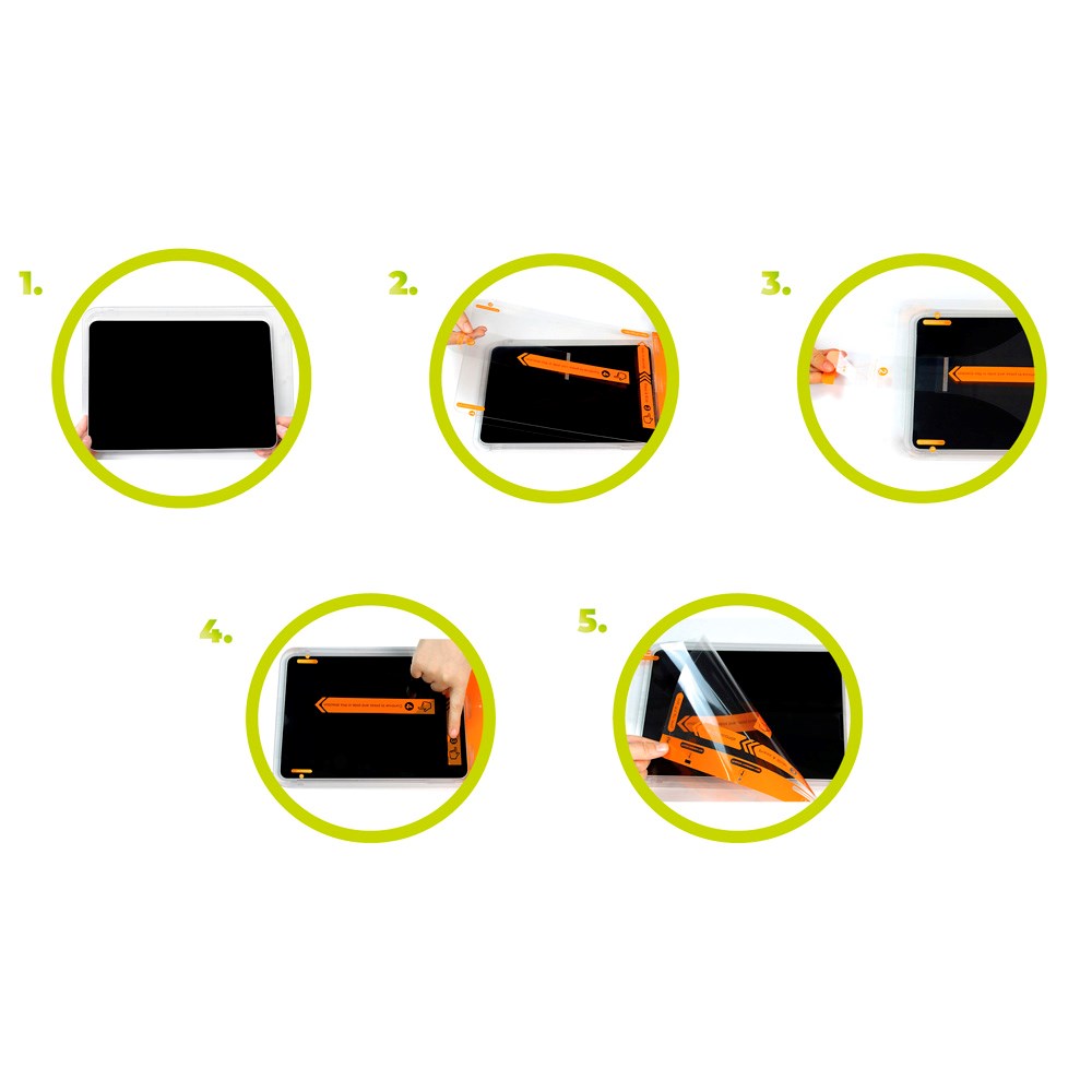 iPad Air 13" (2025 / 2024) Mobile Origin Glas Skærmbeskyttelse - Gennemsigtig