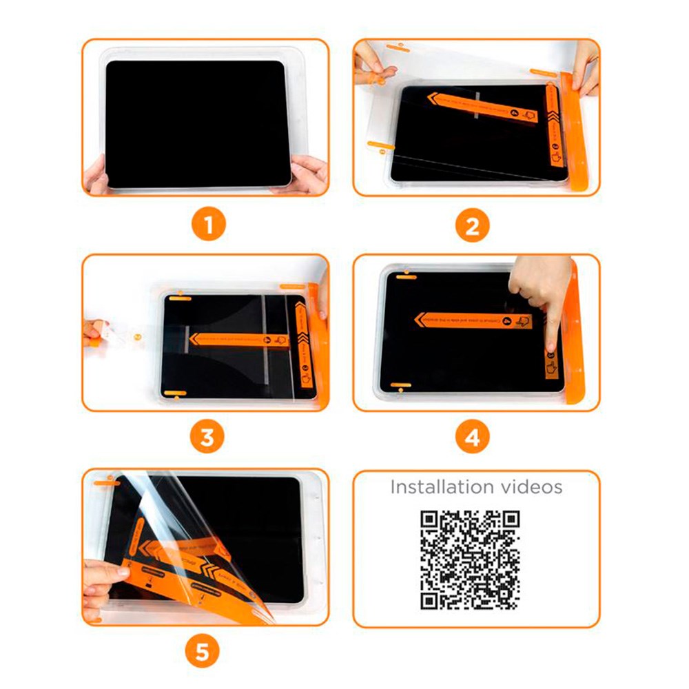 iPad Pro 11" (2025 / 2024) Mobile Origin Glas Skærmbeskyttelse - Gennemsigtig