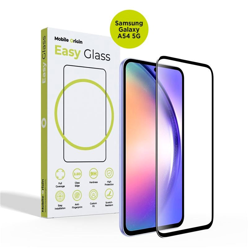 Samsung Galaxy A54 5G Mobile Origin EasyGlass - Tempereret Glas