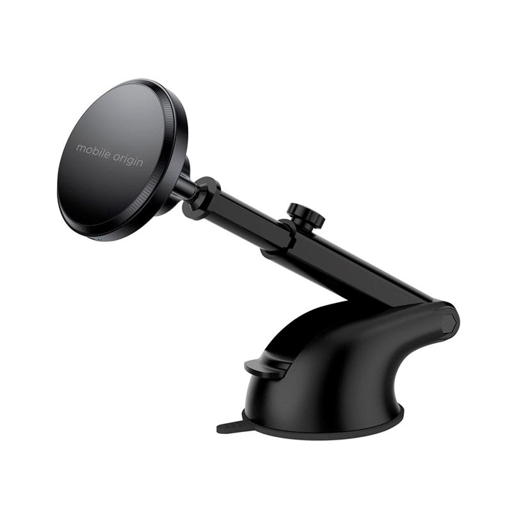 Trådløs Mobiloplader til Bil - Mobile Origin MO4 - 15W - MagSafe Kompatibel - Sort