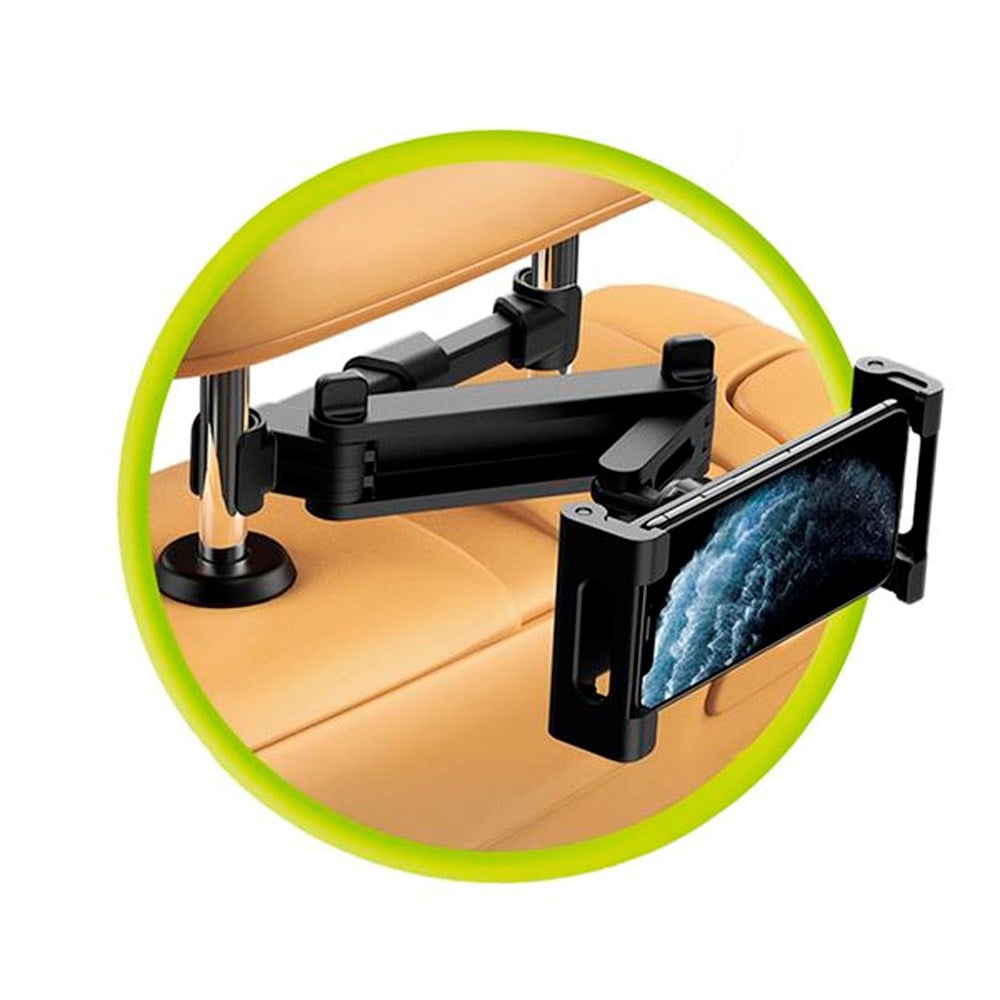 Justerbar Tabletholder til Bil - Mobile Origin MO7 - Sort