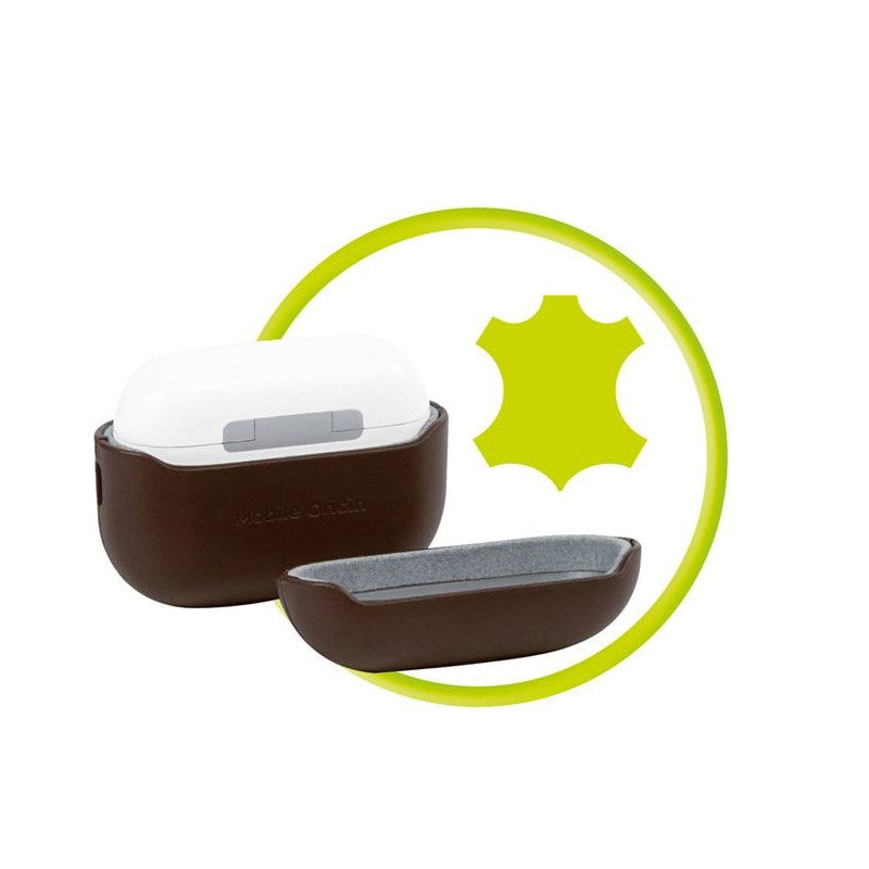 Apple AirPods Pro (2. Gen.) Mobile Origin Ægte Læder Etui - Brun