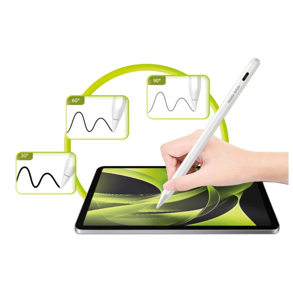 Mobile Origin Trådløs Stylus / Touch Pen PE2 - Hvid
