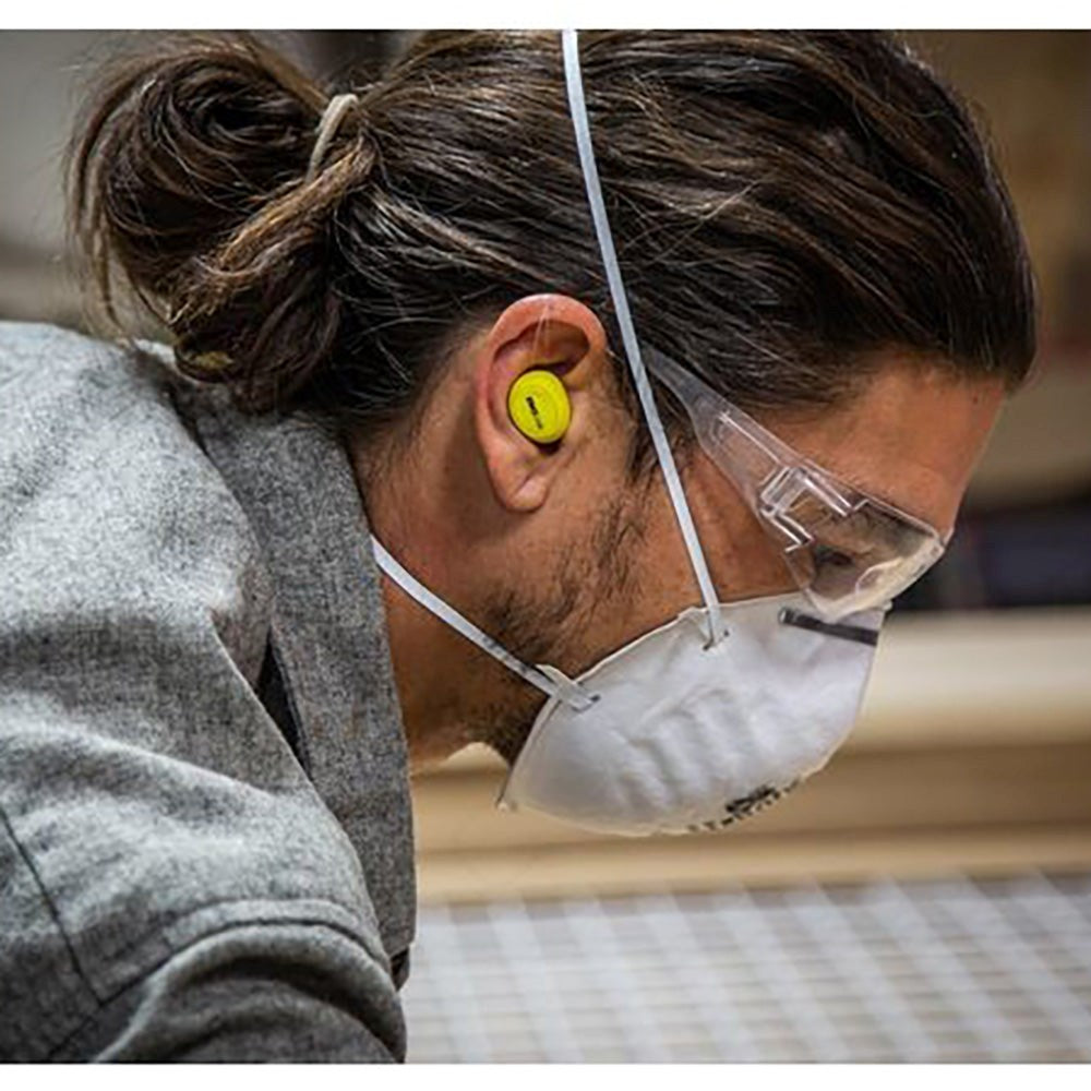 ISOtunes Free 2.0 EN352 True-Wireless Høreværn - Sort / Gul