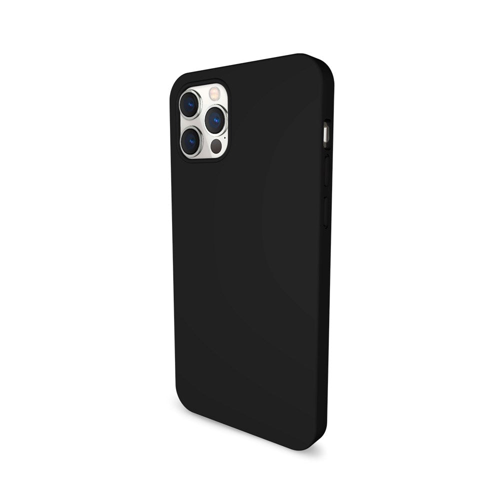 Epico - iPhone 12 / 12 Pro Mag+ Silikone Cover - MagSafe Kompatibel - Sort