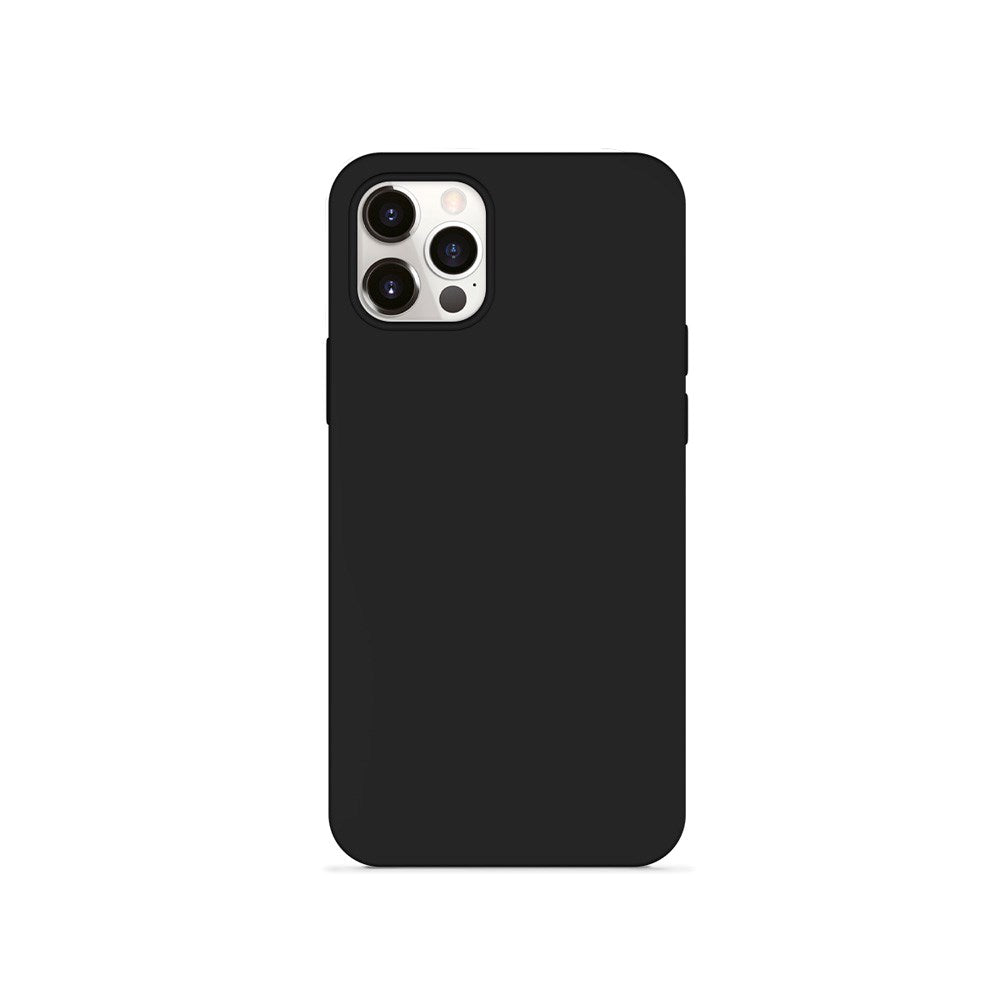 Epico - iPhone 12 / 12 Pro Mag+ Silikone Cover - MagSafe Kompatibel - Sort