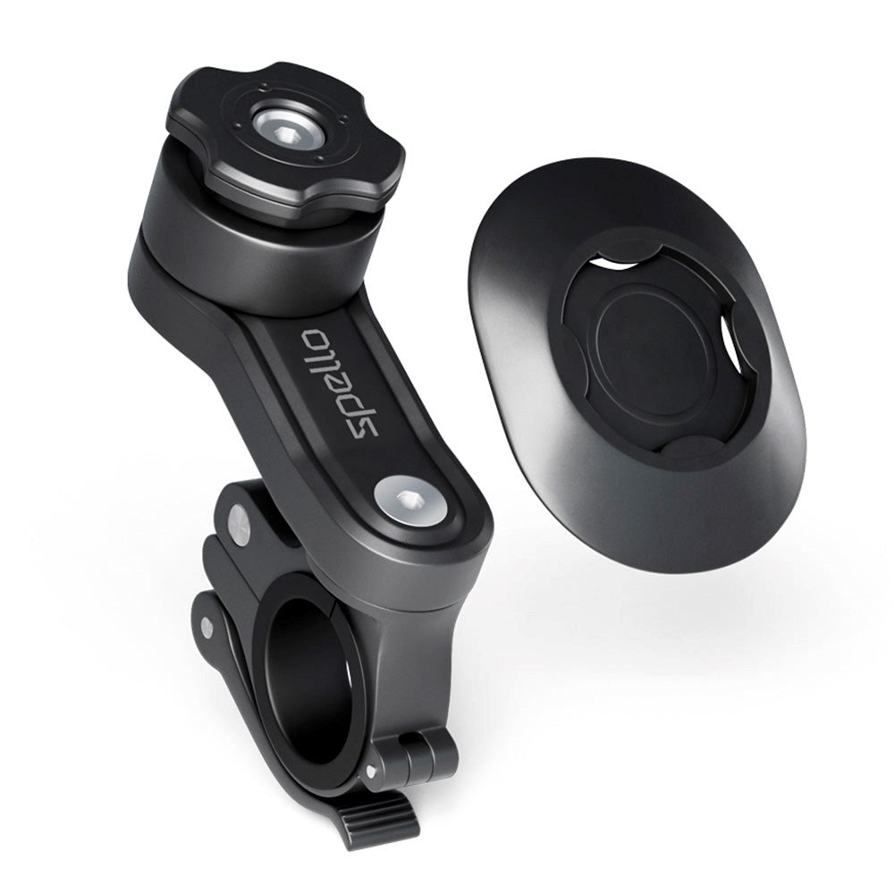 Spello Smart Lock Bike Mount - Mobilholder til Cykel - Sort