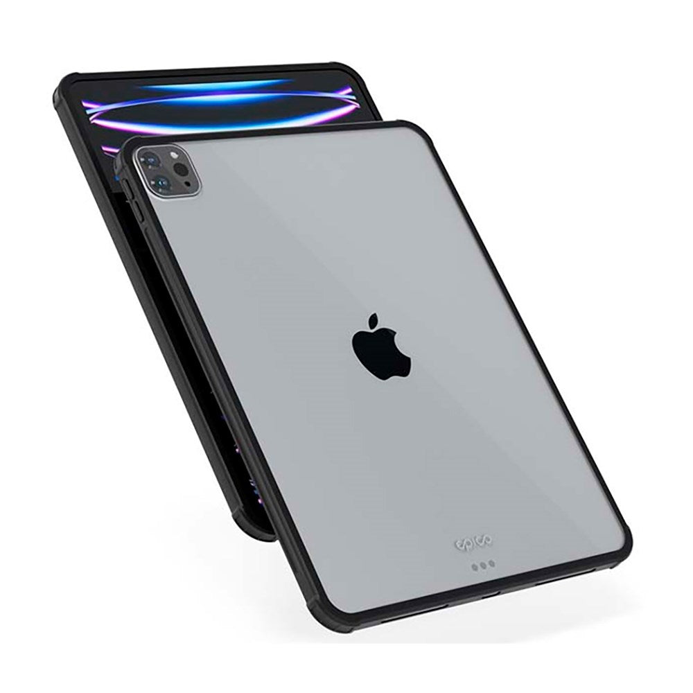 iPad Pro 11" (2022 / 2021 / 2020 / 2018) / iPad Air 10.9" (2022 / 2020) Epico Hero Case - Gennemsigtig / Sort
