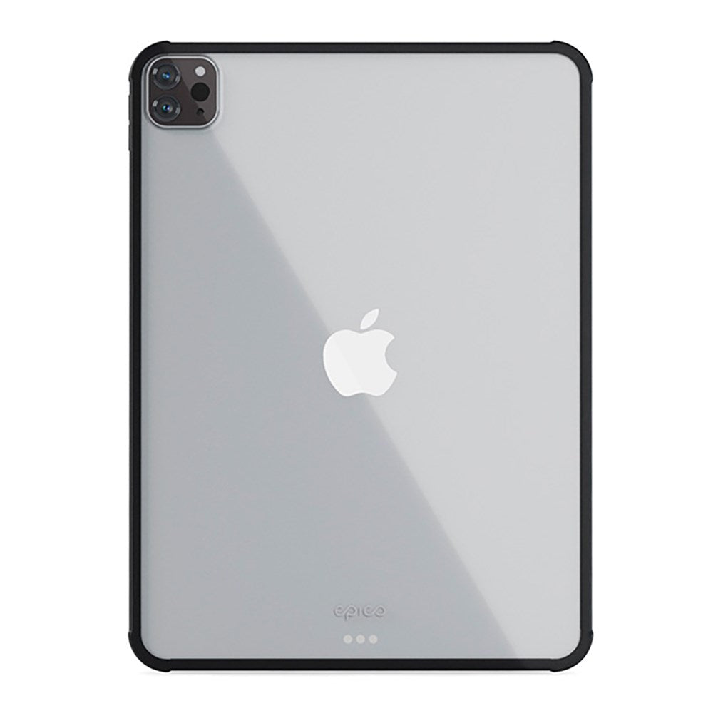 iPad Pro 11" (2022 / 2021 / 2020 / 2018) / iPad Air 10.9" (2022 / 2020) Epico Hero Case - Gennemsigtig / Sort