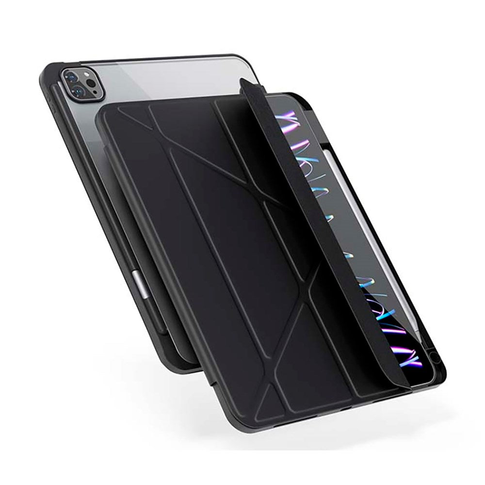 iPad Air 10.9-11" (2025-2020) / Pro 11" (2022-2018) Epico Hero Flip Case - Origami - Sort