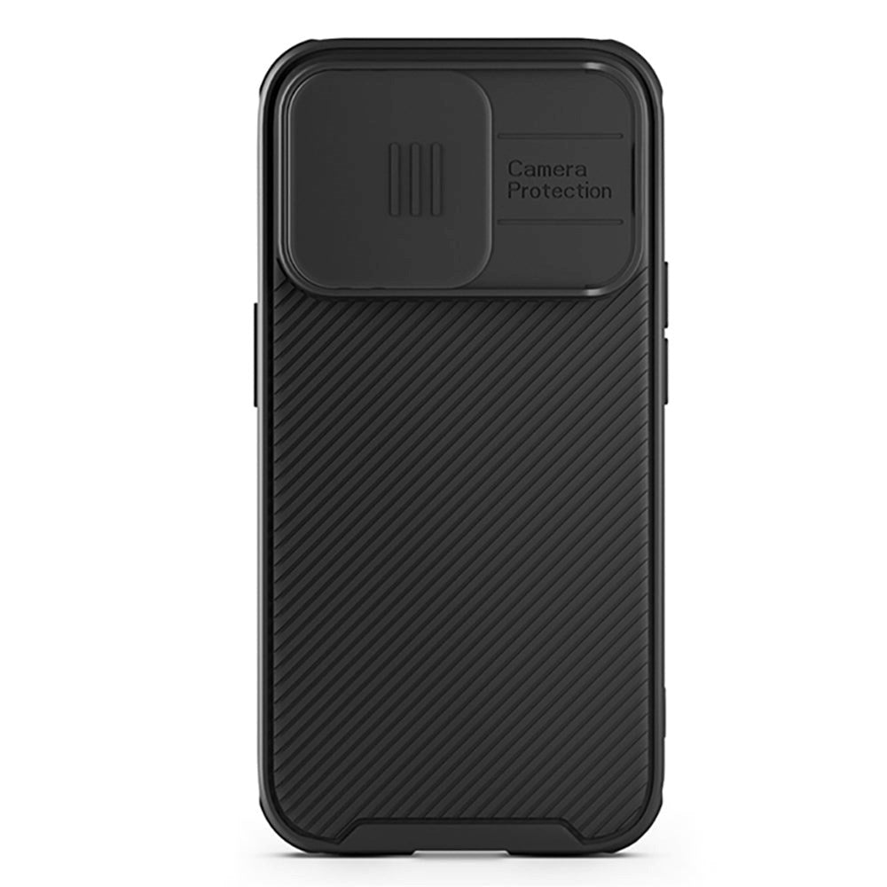 Spello iPhone 15 Durable Magnetic Cover m. Cam Slider - MagSafe Kompatibel - Sort
