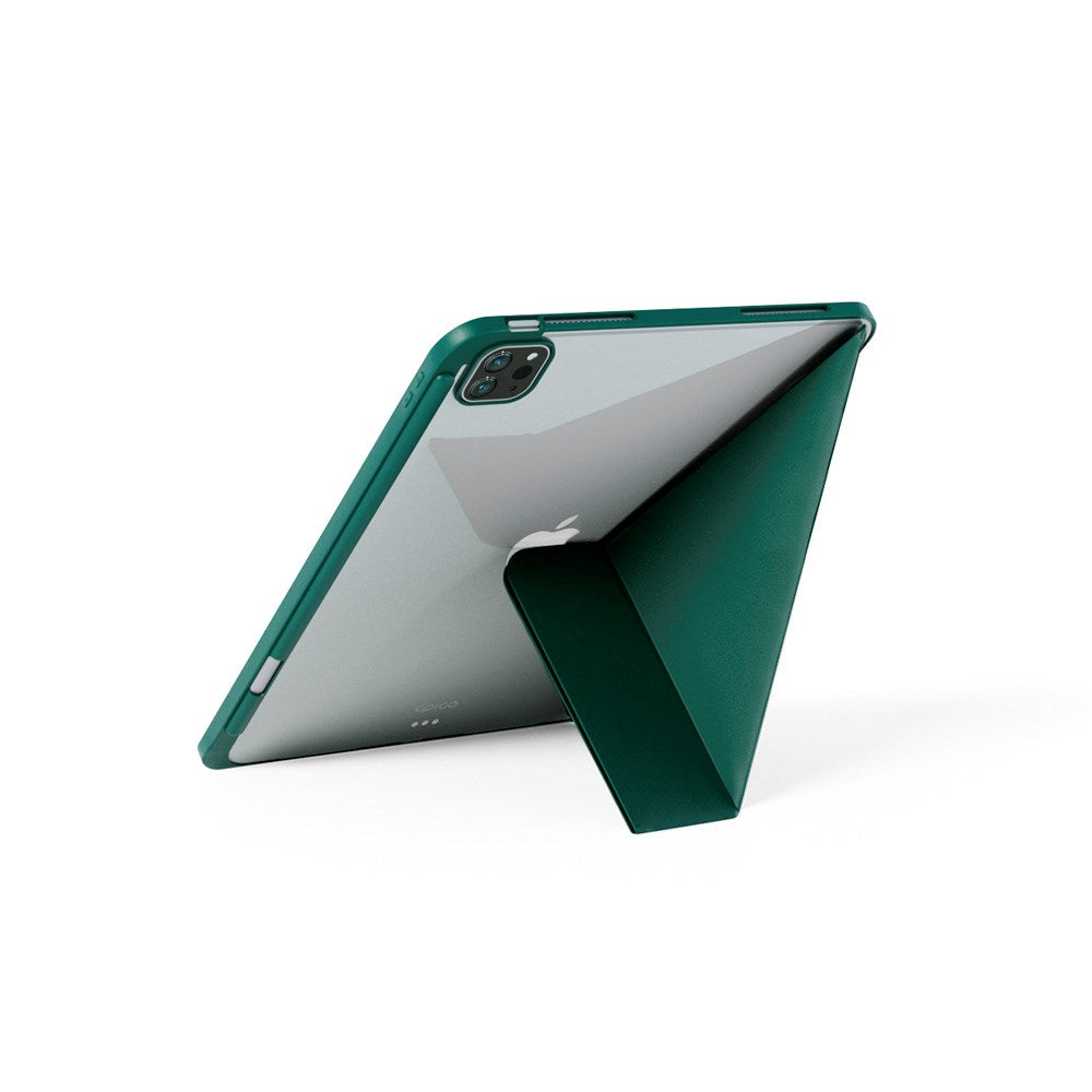 iPad Pro 11" (2025 / 2024) Epico Hero Flip Case - Origami - Grøn