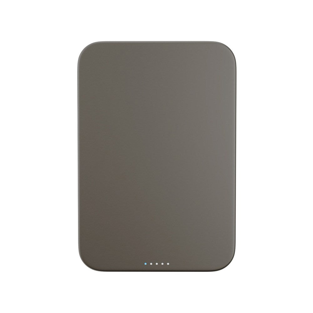 Epico 20W UltraPack EM71 10.000 mAh Alu Mag+ Power Bank - m. USB-C - MagSafe - Qi2 Kompatibel - Grå