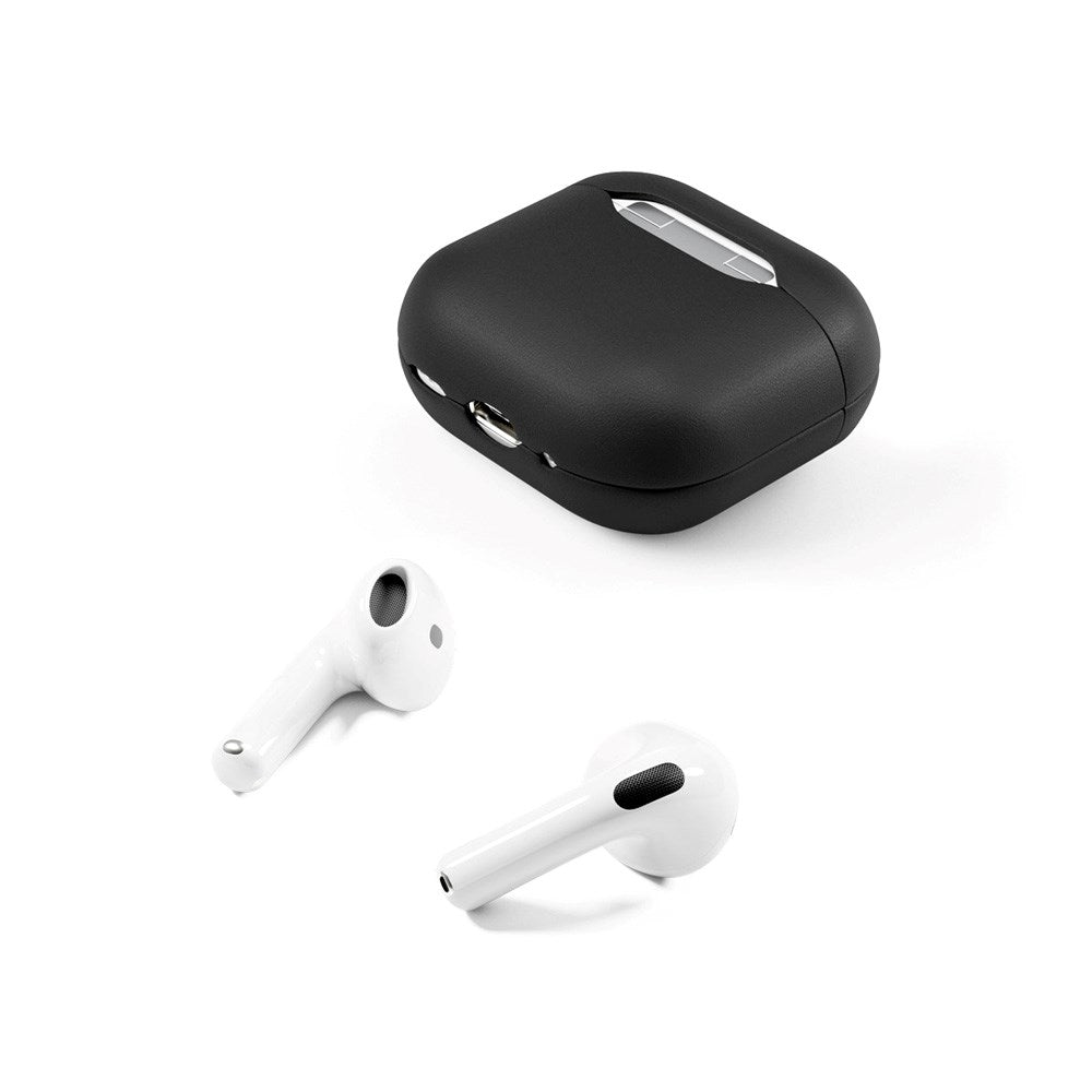 Epico AirPods (4. Gen.) Cover - Ægte Læder - Sort