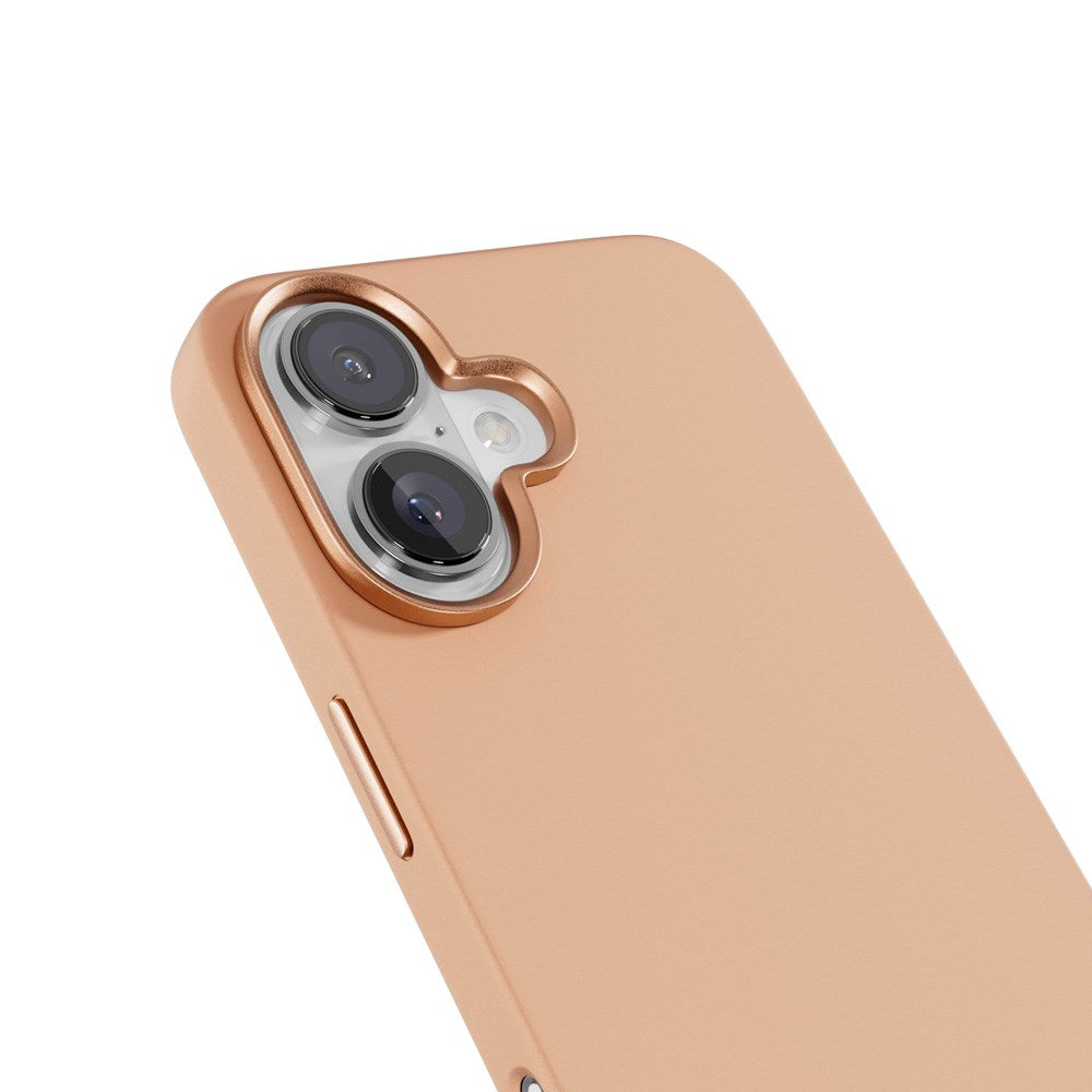 iPhone 16 Plus Epico Mag+ Silikone Bagside Cover - MagSafe Kompatibel - Desert Titanium