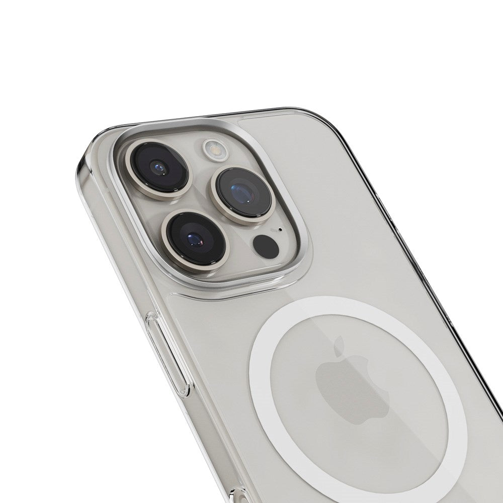 Epico - iPhone 16 Pro Max - SlimGlass Mag+ Cover - MagSafe Kompatibel - Gennemsigtig