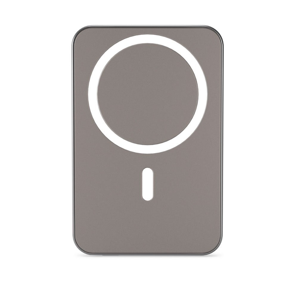 Epico UltraPack 20W Power Bank 5000 mAh m. USB-C - MagSafe / Qi2 Kompatibel - Titanium