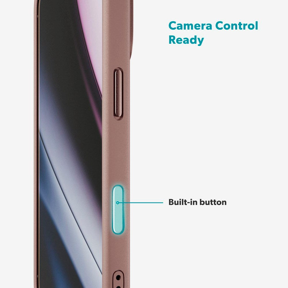 Epico HeroMatte Pro Mag+ Cover - iPhone Air - MagSafe Kompatibel - Brun