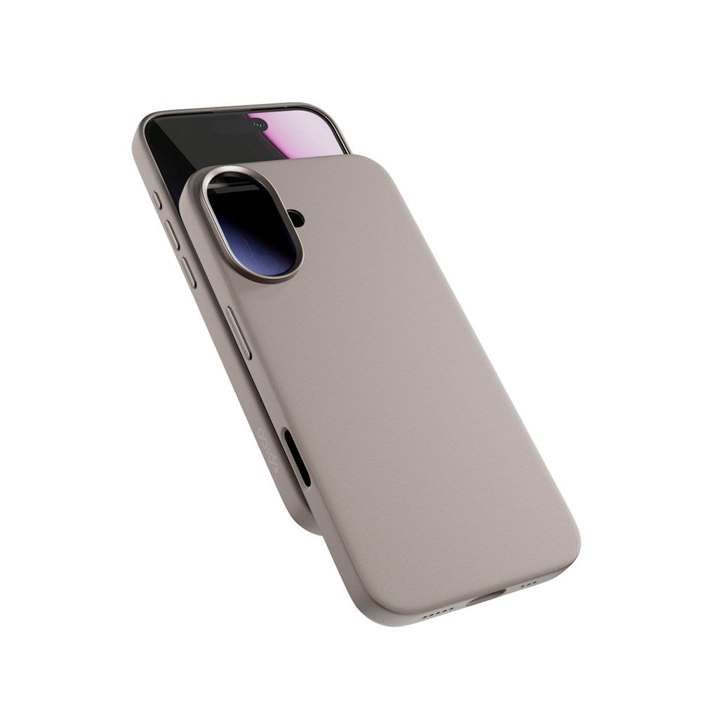 Epico Silicone Pro Mag+ Cover - iPhone 17 - MagSafe Kompatibel - Titanium