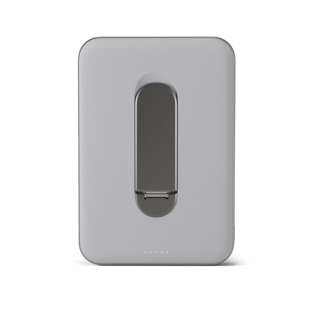 Epico UltraPack Qi2 Stand PowerBank - 5000 mAh - MagSafe Kompatibel - Titanium