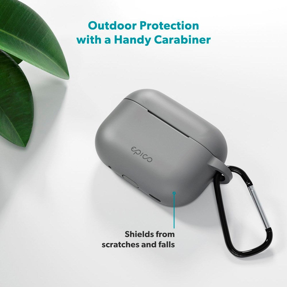 Epico - Apple AirPods Pro (3. gen.) Outdoor Silicone Cover - Grå