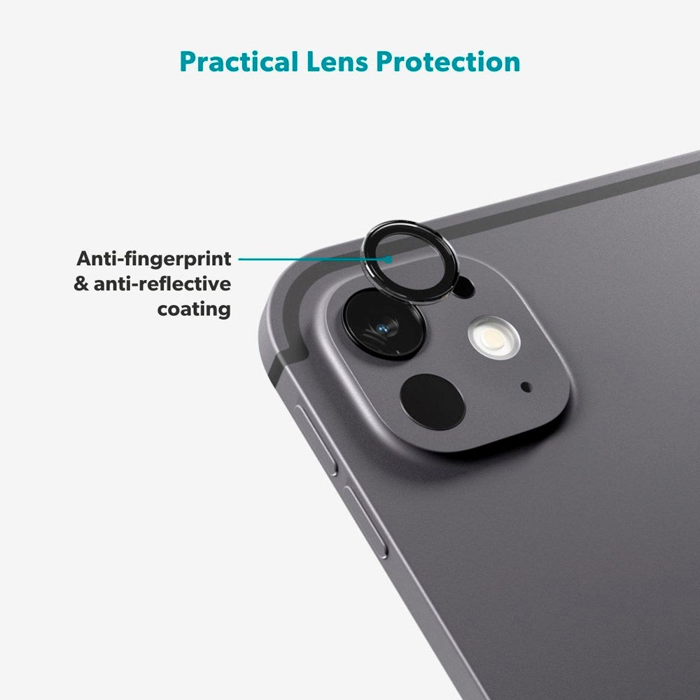 Epico - iPad Pro 11" (2025 / 2024) / Pro 13" (2025 / 2024) Kameralinsebeskyttelsesglas m. Installationsramme - Gennemsigtig