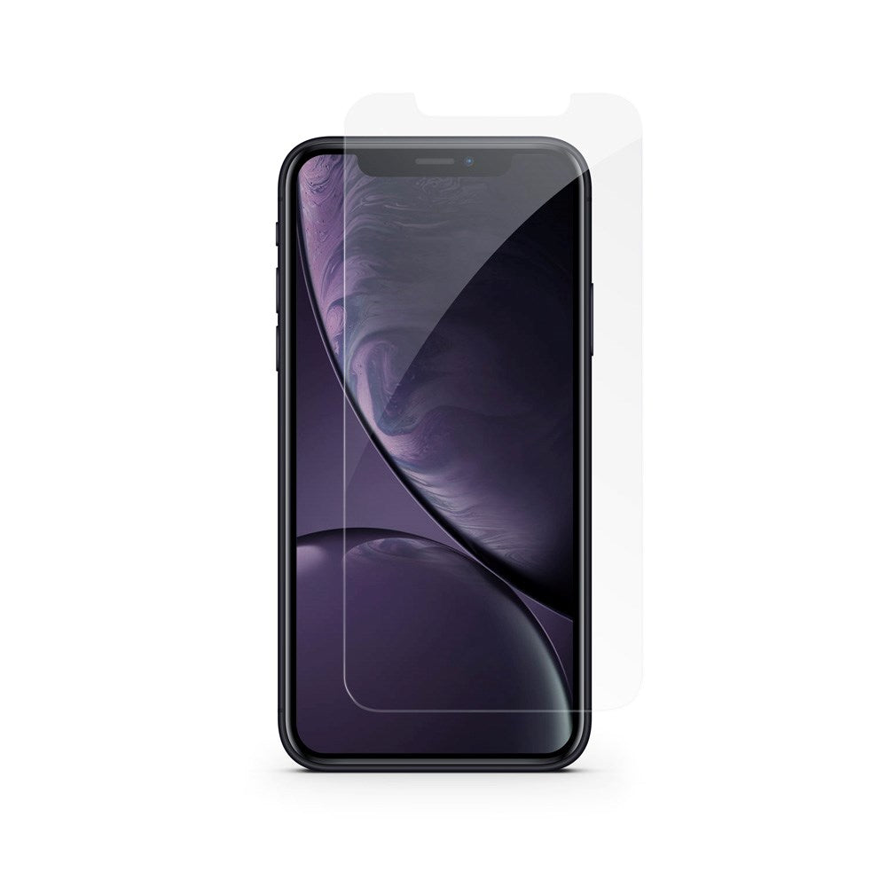 Epico - iPhone 11 / XR - Glass Standard Fit Skærmbeskyttelsesglas m. Installationsramme - Gennemsigtig