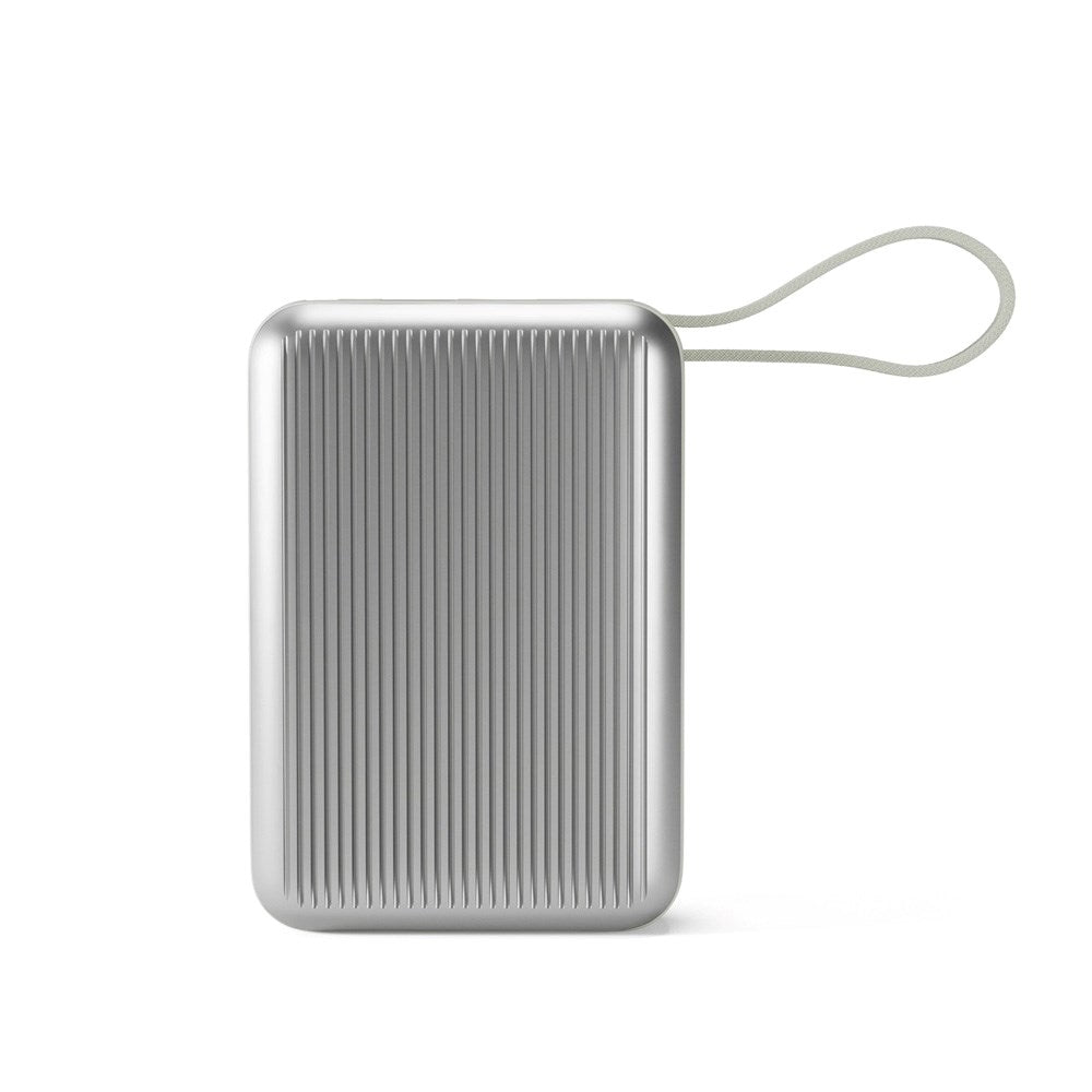 Epico UltraPack 45W Powerbank 20.000mAh m. Indbygget Udtrækkeligt USB-C Kabel - Grå