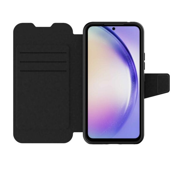 Samsung Galaxy A54 (5G) Tech21 Evo Lite Wallet Læder Cover m. Pung - Sort