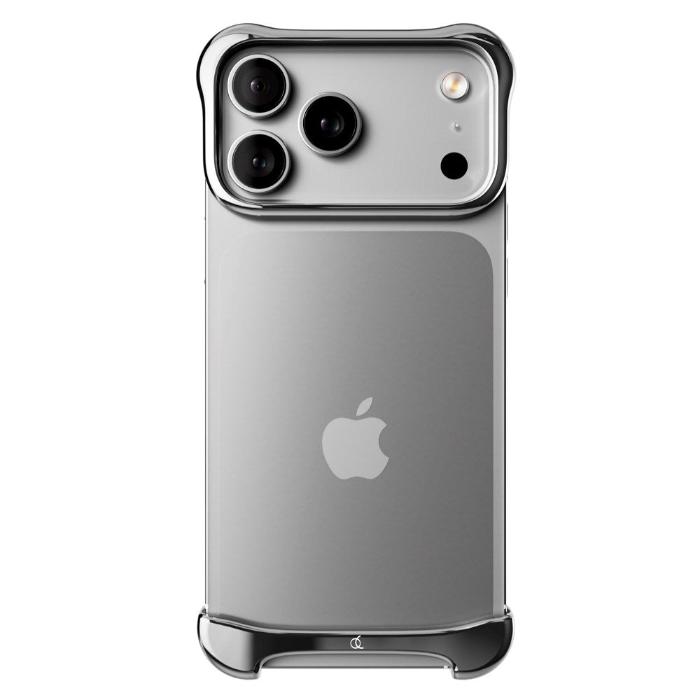 Arc Pulse Aluminum Bumper Cover - iPhone 17 Pro - Silver