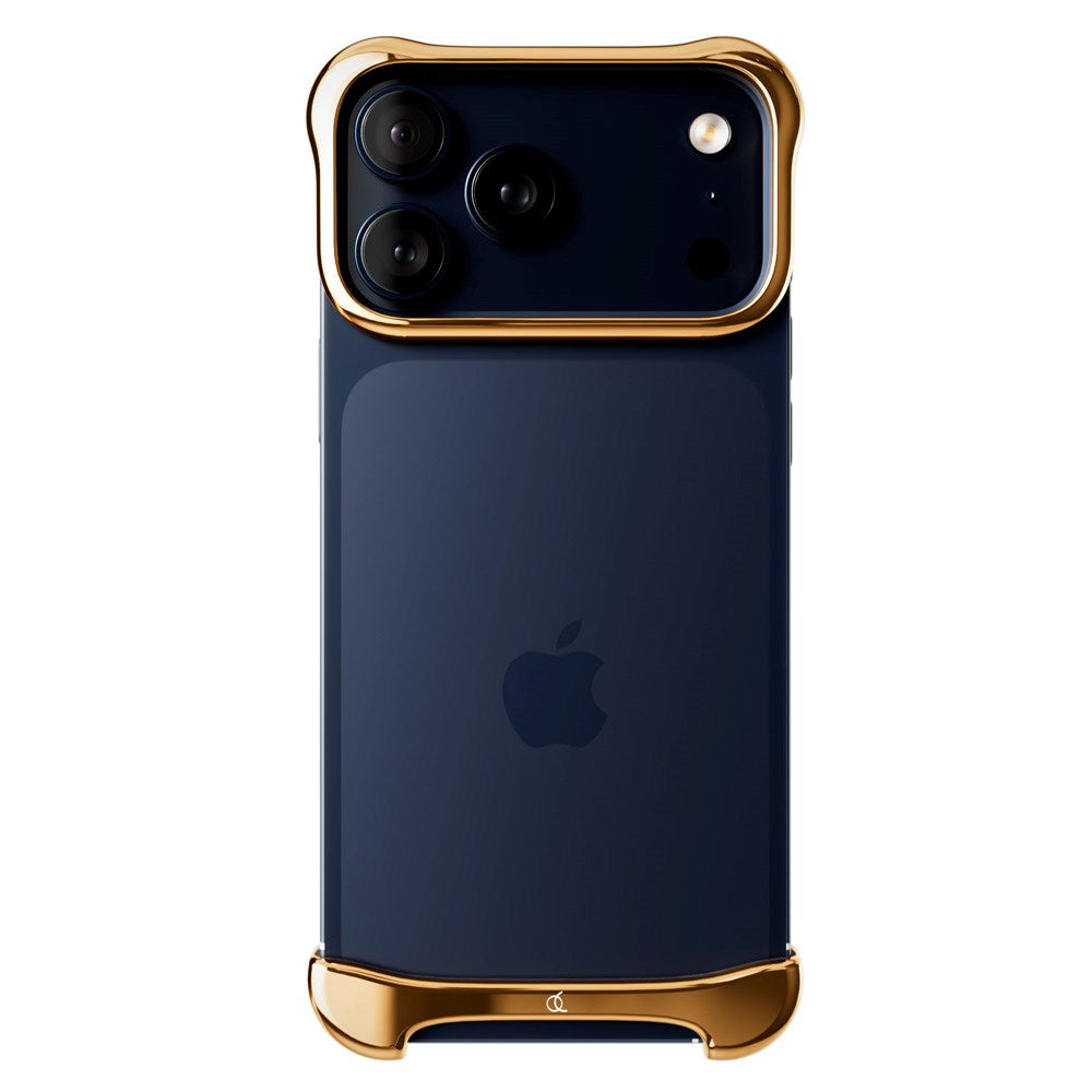 Arc Pulse Aluminum Bumper Cover - iPhone 17 Pro - Gold