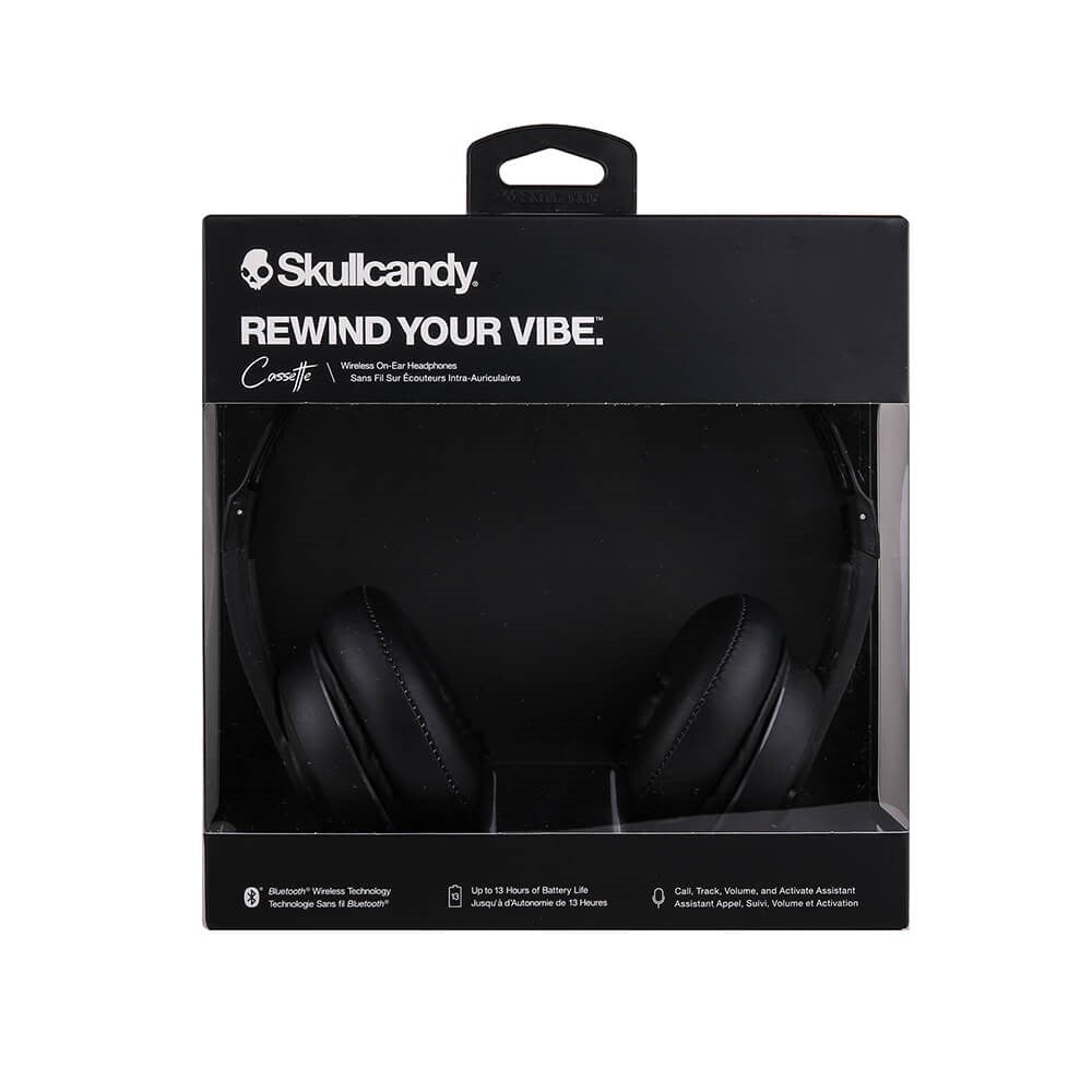 Skullcandy Casette Trådløs On-Ear Hovedtelefon - Sort