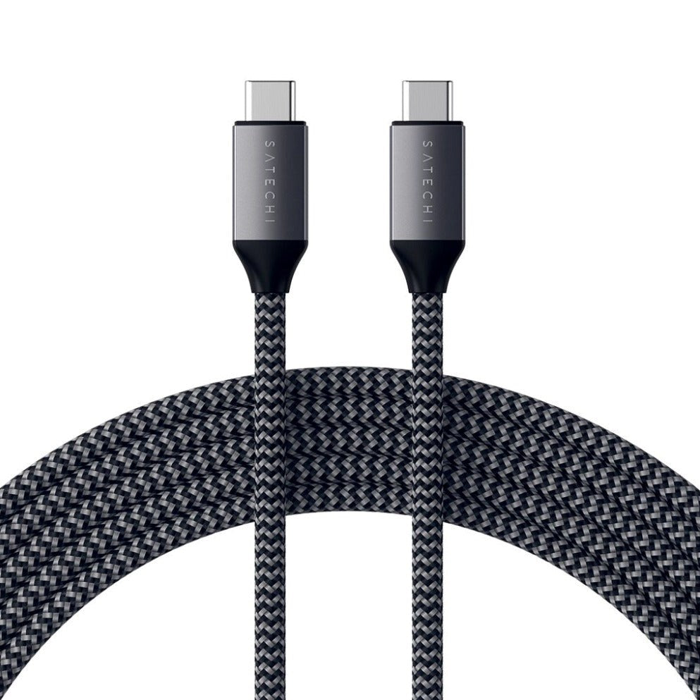 Satechi USB-C til USB-C Kabel 100W - 2m - Space Grey